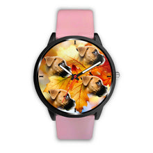 Load image into Gallery viewer, Cute Boxer Dog Print Wrist Watch- Free Shipping
