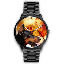 Load image into Gallery viewer, Cute Dobermann Dog Print Wrist Watch -Free Shipping