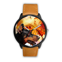 Load image into Gallery viewer, Cute Dobermann Dog Print Wrist Watch -Free Shipping