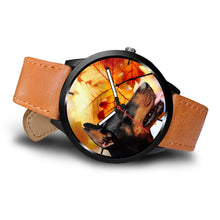 Load image into Gallery viewer, Cute Dobermann Dog Print Wrist Watch -Free Shipping