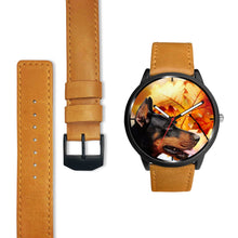 Load image into Gallery viewer, Cute Dobermann Dog Print Wrist Watch -Free Shipping