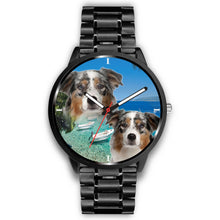 Load image into Gallery viewer, Cute Australian Shepherd Dog Print Wrist Watch - Free Shipping