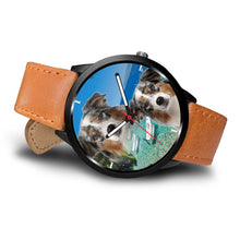Load image into Gallery viewer, Cute Australian Shepherd Dog Print Wrist Watch - Free Shipping