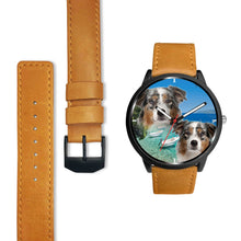 Load image into Gallery viewer, Cute Australian Shepherd Dog Print Wrist Watch - Free Shipping