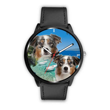Load image into Gallery viewer, Cute Australian Shepherd Dog Print Wrist Watch - Free Shipping