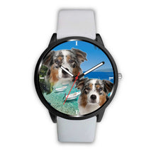Load image into Gallery viewer, Cute Australian Shepherd Dog Print Wrist Watch - Free Shipping