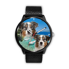 Load image into Gallery viewer, Cute Australian Shepherd Dog Print Wrist Watch - Free Shipping