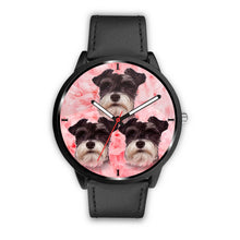 Load image into Gallery viewer, Cute Miniature Schnauzer Print Wrist Watch - Free Shipping