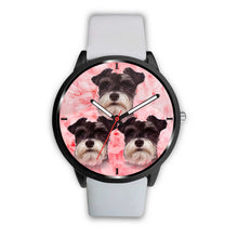 Load image into Gallery viewer, Cute Miniature Schnauzer Print Wrist Watch - Free Shipping