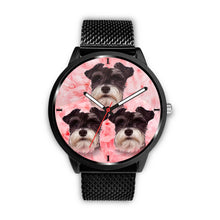 Load image into Gallery viewer, Cute Miniature Schnauzer Print Wrist Watch - Free Shipping