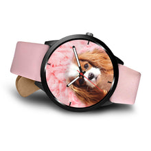 Load image into Gallery viewer, Cavalier King Charles Spaniel Print Wrist Watch - Free Shipping