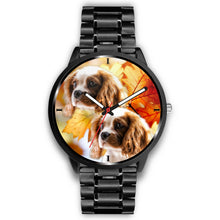 Load image into Gallery viewer, Cute Cavalier King Charles Spaniel Print Wrist Watch - Free Shipping