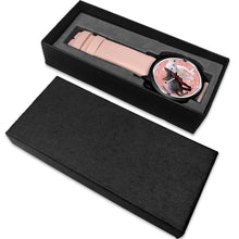 Load image into Gallery viewer, Cornish Rex Cat On Pink Print Wrist Watch - Free Shipping