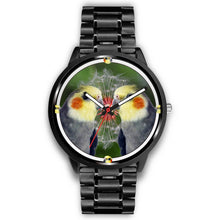 Load image into Gallery viewer, Cockatiel Parrot (Quarrion) Print Wrist Watch - Free Shipping