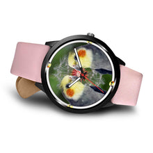 Load image into Gallery viewer, Cockatiel Parrot (Quarrion) Print Wrist Watch - Free Shipping