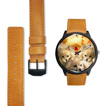 Load image into Gallery viewer, Cute Pomeranian Print Wrist Watch - Free Shipping