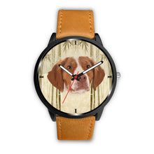 Load image into Gallery viewer, Brittany Dog Print Wrist Watch - Free Shipping