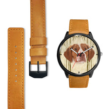 Load image into Gallery viewer, Brittany Dog Print Wrist Watch - Free Shipping