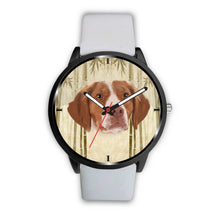 Load image into Gallery viewer, Brittany Dog Print Wrist Watch - Free Shipping