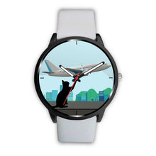 Load image into Gallery viewer, Catching Plane Cat Print Wrist Watch-Free Shipping