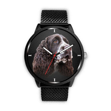 Load image into Gallery viewer, Cute English Springer Spaniel Print Wrist Watch- Free Shipping