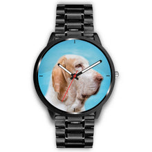 Load image into Gallery viewer, Bracco Italiano Dog Print Wrist Watch-Free Shipping