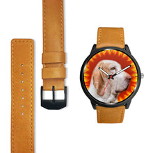 Load image into Gallery viewer, Bracco Italiano dog Fire Flame Wrist Watch-Free Shipping