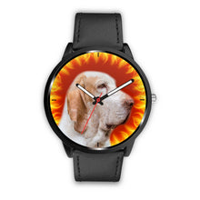 Load image into Gallery viewer, Bracco Italiano dog Fire Flame Wrist Watch-Free Shipping