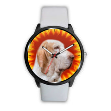 Load image into Gallery viewer, Bracco Italiano dog Fire Flame Wrist Watch-Free Shipping