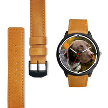 Load image into Gallery viewer, Braque Francais Dog Print Wrist Watch - Free Shipping