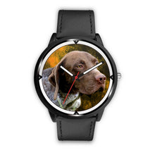 Load image into Gallery viewer, Braque Francais Dog Print Wrist Watch - Free Shipping