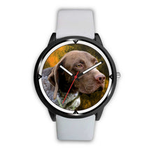 Load image into Gallery viewer, Braque Francais Dog Print Wrist Watch - Free Shipping
