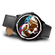 Load image into Gallery viewer, Caveliar King Charles On Heart Print Wrist Watch - Free Shipping