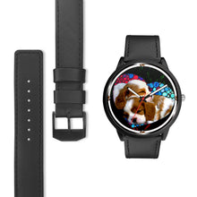 Load image into Gallery viewer, Caveliar King Charles On Heart Print Wrist Watch - Free Shipping