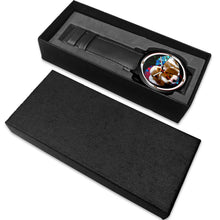 Load image into Gallery viewer, Caveliar King Charles On Heart Print Wrist Watch - Free Shipping