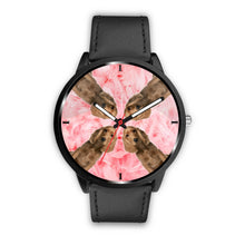 Load image into Gallery viewer, Cocker Spaniel On Pink Print Wrist Watch - Free Shipping