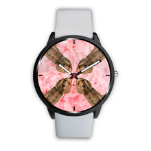 Load image into Gallery viewer, Cocker Spaniel On Pink Print Wrist Watch - Free Shipping