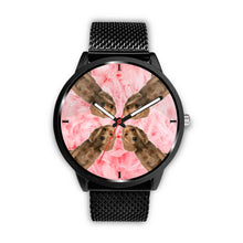 Load image into Gallery viewer, Cocker Spaniel On Pink Print Wrist Watch - Free Shipping