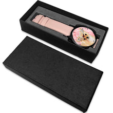 Load image into Gallery viewer, Chihuahua Dog On Pink Print Wrist Watch - Free Shipping