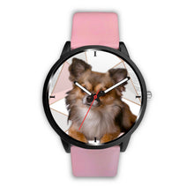 Load image into Gallery viewer, Cute Chihuahua Dog Print Wrist Watch- Free Shipping