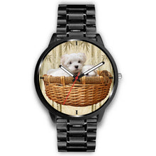 Load image into Gallery viewer, Cute Maltese Dog Print Wrist Watch - Free Shipping