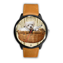 Load image into Gallery viewer, Cute Maltese Dog Print Wrist Watch - Free Shipping