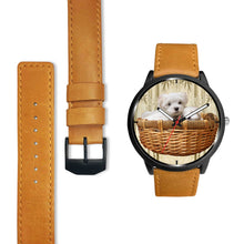 Load image into Gallery viewer, Cute Maltese Dog Print Wrist Watch - Free Shipping