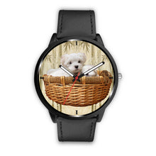 Load image into Gallery viewer, Cute Maltese Dog Print Wrist Watch - Free Shipping