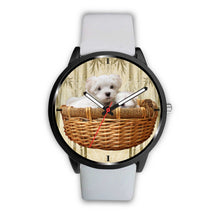 Load image into Gallery viewer, Cute Maltese Dog Print Wrist Watch - Free Shipping