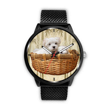 Load image into Gallery viewer, Cute Maltese Dog Print Wrist Watch - Free Shipping