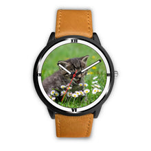 Load image into Gallery viewer, Cute American Shorthair Cat Art Print Wrist Watch - Free Shipping