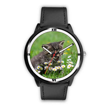 Load image into Gallery viewer, Cute American Shorthair Cat Art Print Wrist Watch - Free Shipping