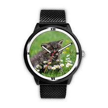 Load image into Gallery viewer, Cute American Shorthair Cat Art Print Wrist Watch - Free Shipping