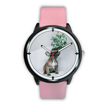 Load image into Gallery viewer, Boston Terrier Puppy Print Wrist Watch - Free Shipping